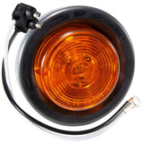 Hopkins Amber Round Clearance/Side Marker LED Light Kit, Pack of 2