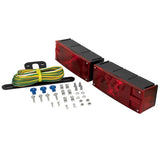 Hopkins Red Rectangular Trailer Light Kit