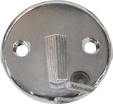 ProSource 24354 Bathtub Face Plate, Silver, Chrome, For: Bath Tub