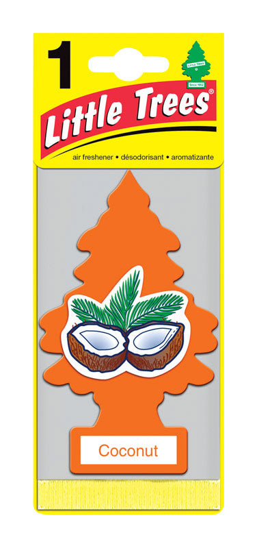 Little Trees Orange Car Air Freshener 1 pk, Pack of 24