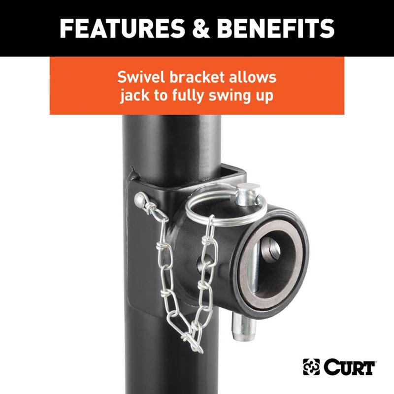 CURT 2000 lb For Trailer Jack
