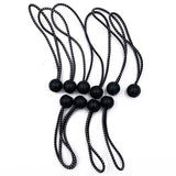 General Black Bungee Cord Set 6 and 9 in. L 12 pk