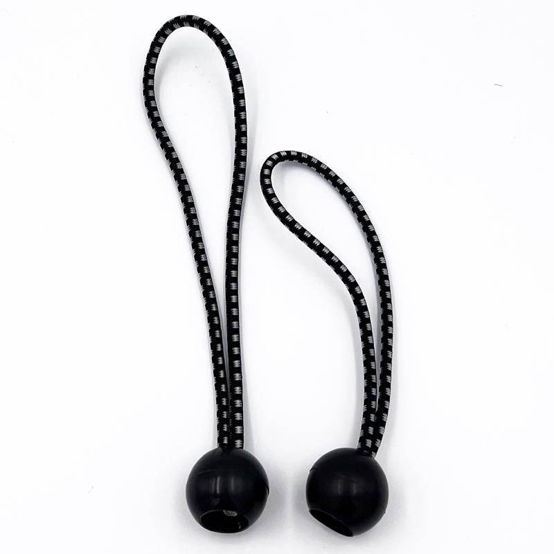 General Black Bungee Cord Set 6 and 9 in. L 12 pk