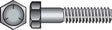 HILLMAN 5/8 in. D X 8 in. L Heat Treated Zinc Steel Hex Head Cap Screw 25 pk