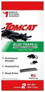 Tomcat 0362810 Rat Glue Trap, Pack of 12