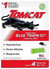 Tomcat 0362710 Mouse Glue Trap, 4/PK, Pack of 12