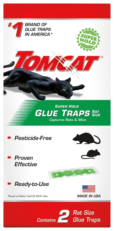 Tomcat 0362910 Rat Glue Trap, 4-1/2 in W, 12-1/2 in H