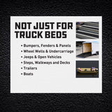 Herculiner Black Truck Bed Coating Kit 1 gal, Pack of 2