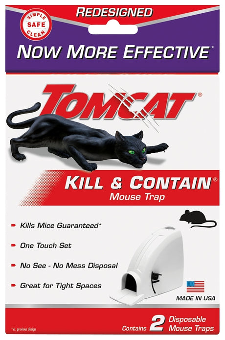 Tomcat 0360630 Mouse Trap, Mechanical, Plastic