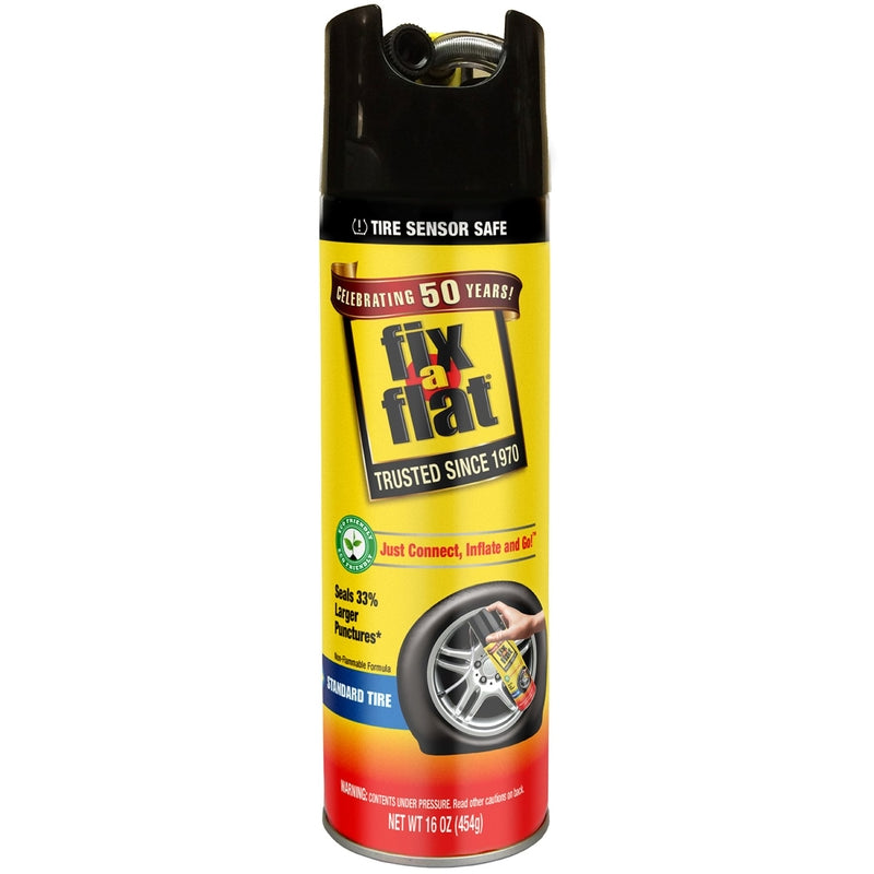 Fix-a-Flat Inflator and Sealer 16 oz, Pack of 6