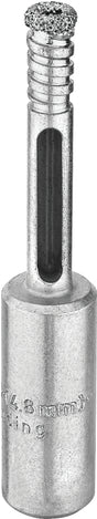 DEWALT DW5570 Drill Bit, 3/16 in Dia, 2-1/4 in OAL, Spiral Flute, 3/8 in Dia Shank, Round Shank