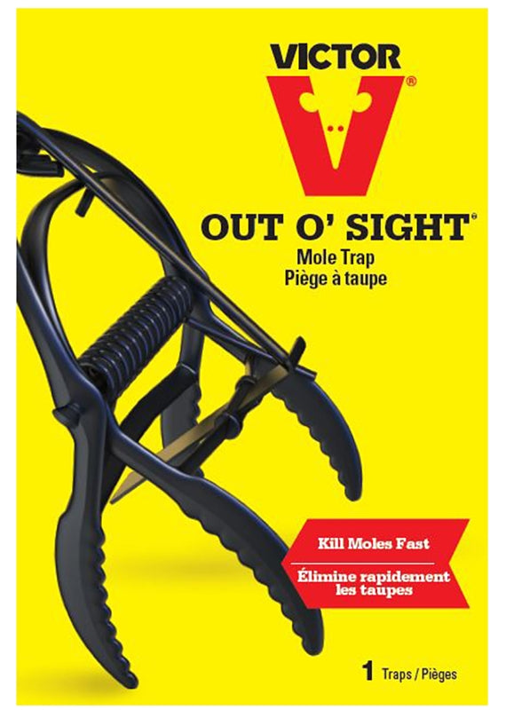 Victor OUT O'SIGHT 0631 Mole Trap, 4.8 in W, 2 in H