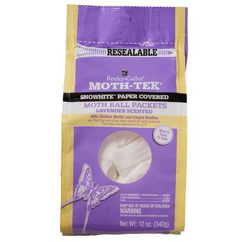 Reefer-Galler Moth-Tek Moth Balls 12 oz