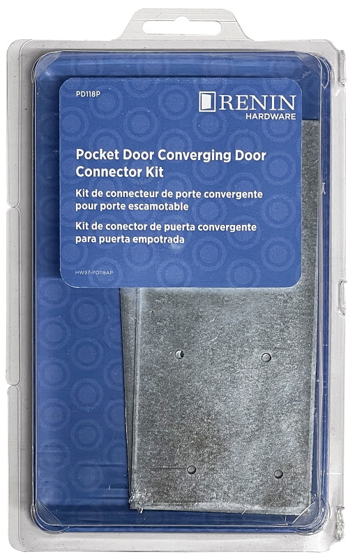 Renin PD118P Bi-Parting Hardware Kit, Metal