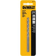 DEWALT DW1117 Jobber Drill Bit, 17/64 in Dia, 4-1/8 in OAL, Parabolic Flute, 17/64 in Dia Shank, Round Shank, Pack of 3