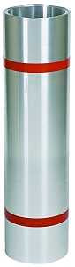 Able Sheet Metal 2390E RL Economy Roll Valley, 50 ft L, 20 in W, 0.009 ga Gauge, Aluminum, Mill