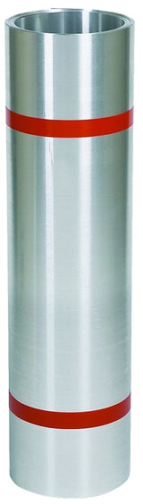 Able Sheet Metal 2390E RL Economy Roll Valley, 50 ft L, 20 in W, 0.009 ga Gauge, Aluminum, Mill