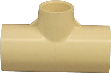 Nibco T00180D Pipe Tee, 3/4 x 1/2 in, CPVC, SCH 40 Schedule