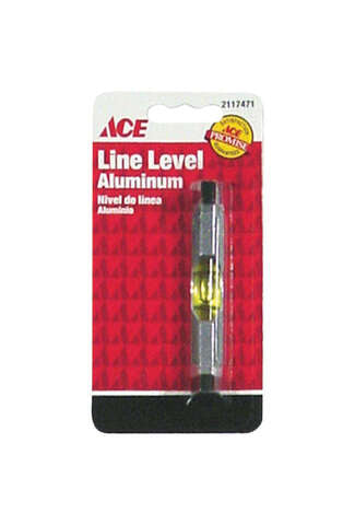 Ace 3 in. Aluminum Line Level 1 vial