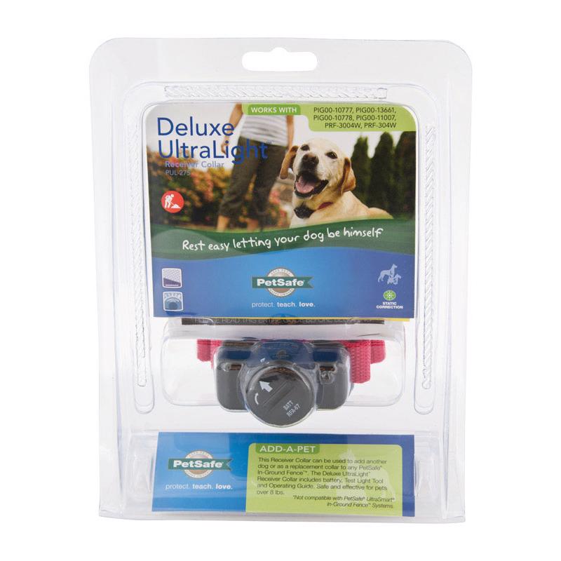 PetSafe Deluxe UltraLight PUL-275 Receiver Collar, Battery, Cotton