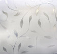 Artscape 01-0128 Window Film, 36 in L, 24 in W, Etched Leaf Pattern, Pack of 4