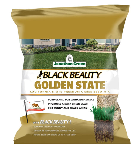 Jonathan Green Black Beauty Golden State Series 10769 Premium Grass Seed Mix, 1 lb Bag