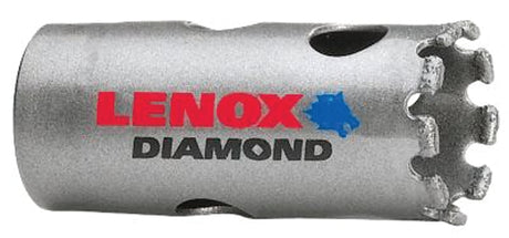 Lenox 12113 Hole Saw, 7/8 in Dia, 1-5/8 in D Cutting, Diamond Cutting Edge