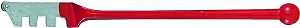 General 8501 Ball End Glass Cutter, 1/8 to 1/4 in Cutting Capacity, Steel Body, 5 in L