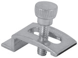 Make-2-Fit PL 7939 Storm Door Panel Clip, 3/4 in L x 1/2 in W x 1/2 in D Dimensions, Aluminum, Mill