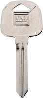 Hy-Ko 11010HY15 Automotive Key Blank, Brass, Nickel, For: Hyundai Vehicle Locks, HY15 Key Number, Pack of 10