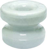 Zareba WP36/05820-96 Large Corner Insulator with Washer, Polywire, Ceramic, White