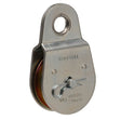 Campbell T7550401 Pulley, 3/8 in Rope, 420 lb Working Load, 1-1/2 in Sheave, Zinc