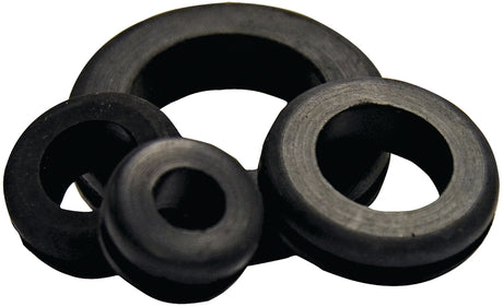 Gardner Bender GHG-1538 Hole Grommet, Vinyl, Black