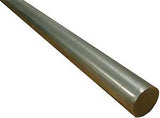 K & S 7140 Decorative Metal Rod, 1/4 in Dia, 36 in L, Stainless Steel, Pack of 4