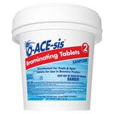 O-ACE-sis Tablet Brominating Chemicals 4 lb, Pack of 8