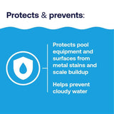 HTH Pool Care Liquid Metal & Stain Control 32 oz, Pack of 4
