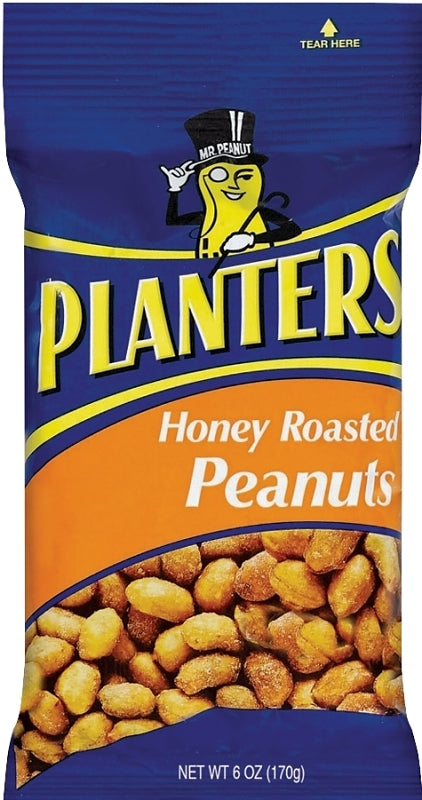 Planters 483276 Peanut, 6 oz Bag, Pack of 12