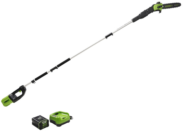 Greenworks 1405802 Pole Saw, Aluminum Pole