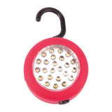 Home Plus Red Battery Powered LED Hanging Puck Light 1 pk, Pack of 12