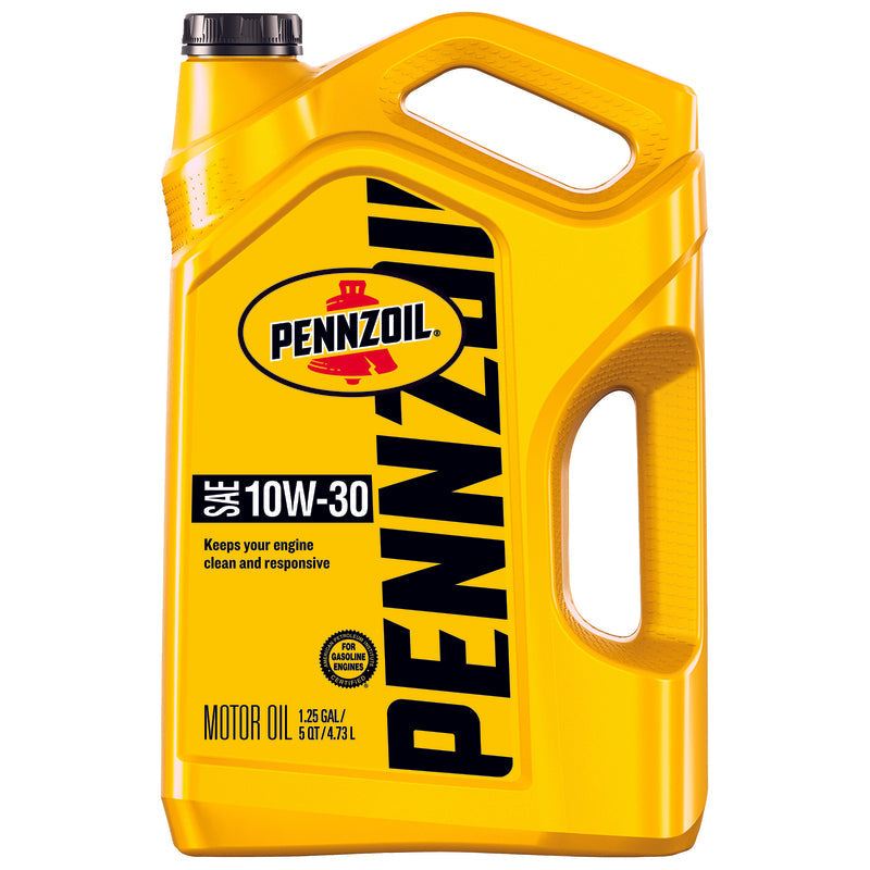 Pennzoil 10W-30 4-Cycle Conventional Motor Oil 5 qt 1 pk, Pack of 3