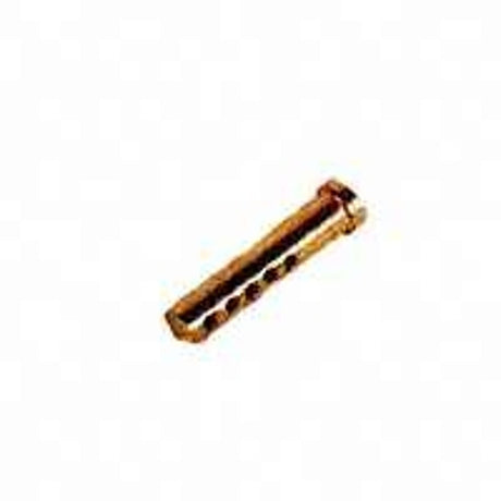 SpeeCo S01104 Clevis Pin, 2 in OAL, Yellow Zinc Dichromate Pack of 10