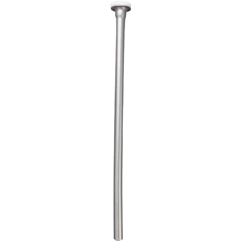 Plumb Pak PP30-12PC Toilet Supply Tube, 3/8 in Inlet, Compression Inlet, 12 in L