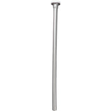 Plumb Pak PP30-12PC Toilet Supply Tube, 3/8 in Inlet, Compression Inlet, 12 in L