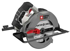 Porter-Cable PCE300 Circular Saw, 15 A, 7-1/4 in Dia Blade, 5/8 in Arbor, 45 deg Bevel