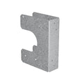 Simpson Strong-Tie SS Series SS1.5 Stud Shoe, 16 ga, Steel, Galvanized/Zinc, Pack of 50