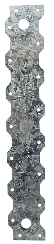Simpson Strong-Tie ST Series ST2122 Strap Tie, 12-13/16 in L x 2-1/16 in W Dimensions, 20 ga, Steel, Galvanized/Zinc, Pack of 50