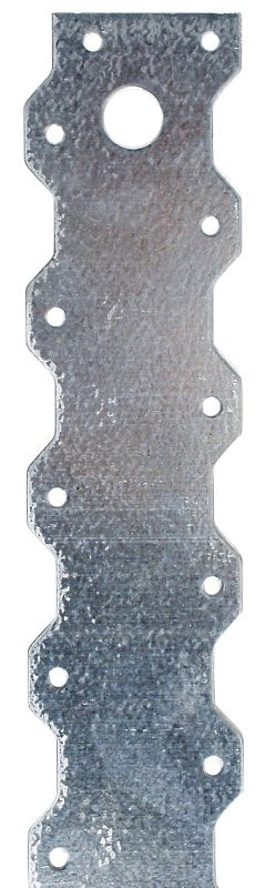 Simpson Strong-Tie ST Series ST6224 Strap Tie, 23-5/16 in L x 2-1/16 in W Dimensions, 16 ga, Steel, Galvanized/Zinc, Pack of 25