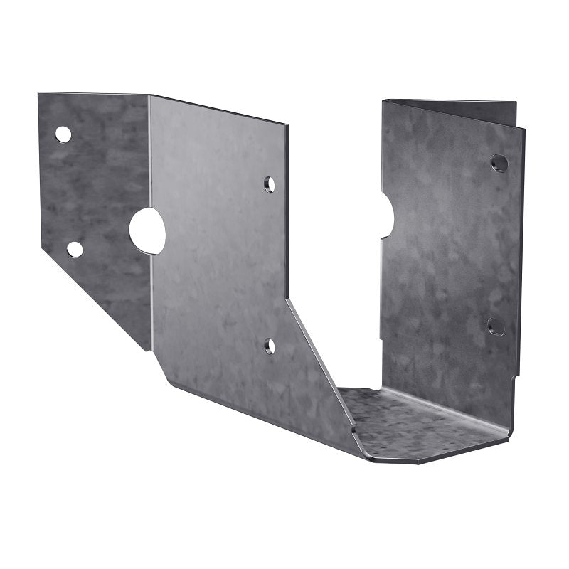 Simpson Strong-Tie SUR SUR26 Hanger, 5 in H, 2 in D, 1-9/16 in W, Steel, Galvanized/Zinc, Face Mounting, Pack of 25