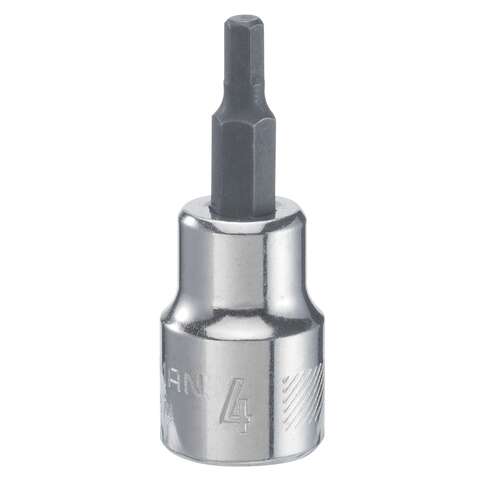 Craftsman 4 mm X 3/8 in. drive Standard Hex Bit Socket 1 pc