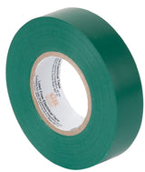 Gardner Bender GTG-667P Electrical Tape, 60 ft L, 3/4 in W, PVC Backing, Green